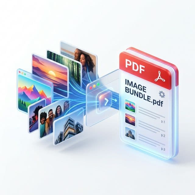 Hero banner illustrating image conversion